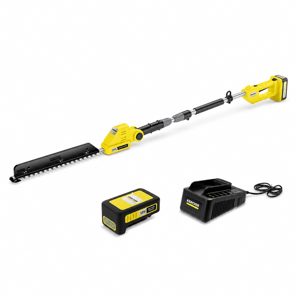 ŽIRKLĖS GYVATVORIŲ AKUMULIATORINĖS KARCHER PHG 2-18 + AKUMULIATORIAUS RINKINYS 18/25 1.445-620.0