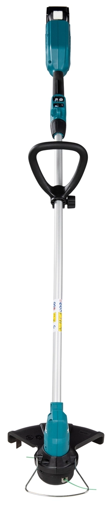 Makita DUR189RT trimeris su BL1850B 5.0Ah akumuliatoriumi ir krovikliu
