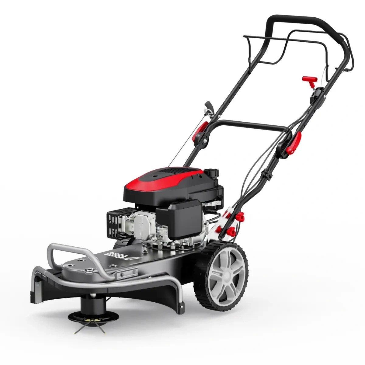 Benzininis trimeris 3.6KW 173CC su 56cm pjovimo galva ir pavara vejos priežiūrai