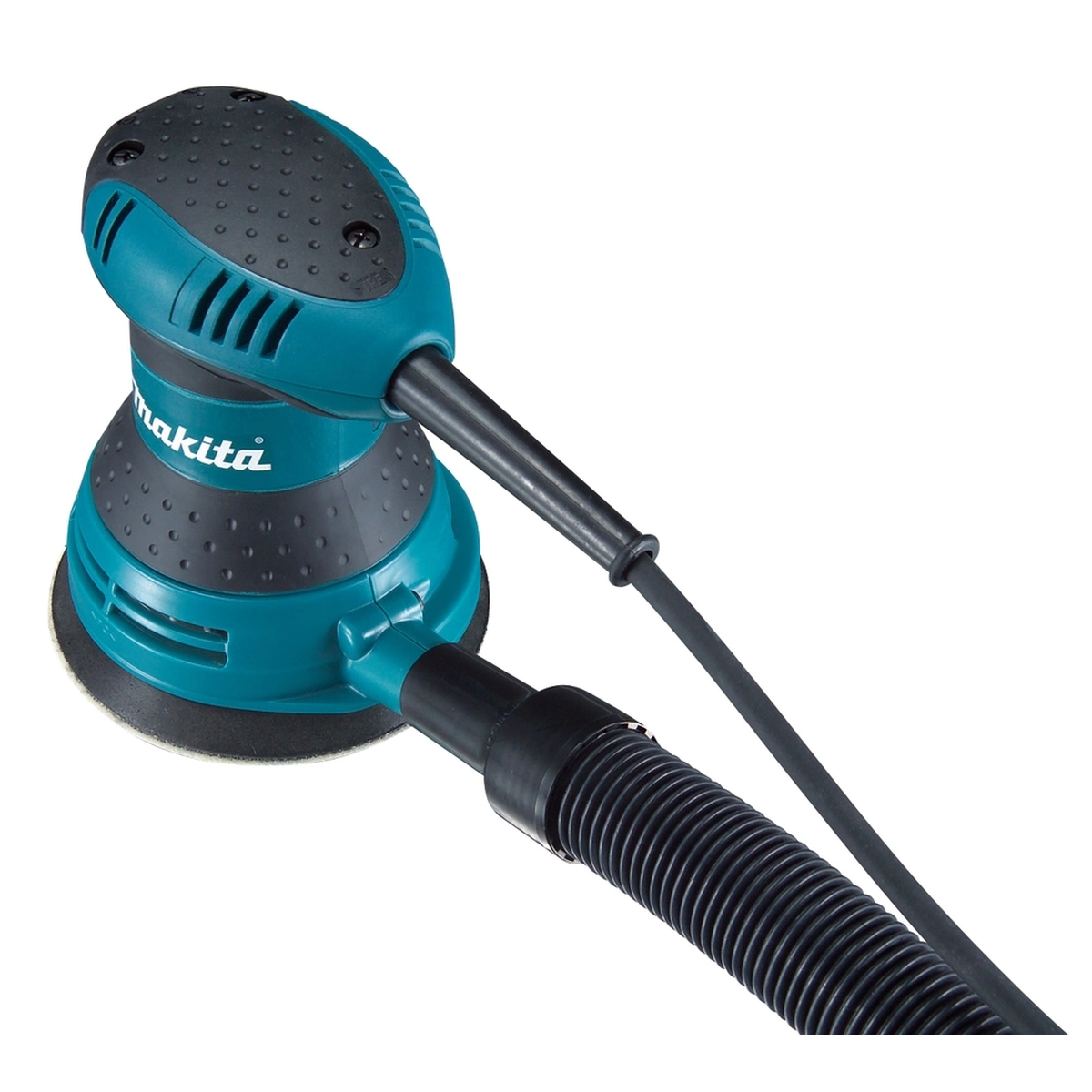 Makita BO5030 300W šlifuoklis su AWS belaide technologija darbo metu