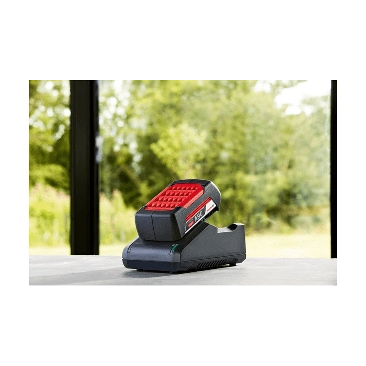 Originalus Bosch 36V įkraunamas akumuliatorius su pakrovėju F016800609