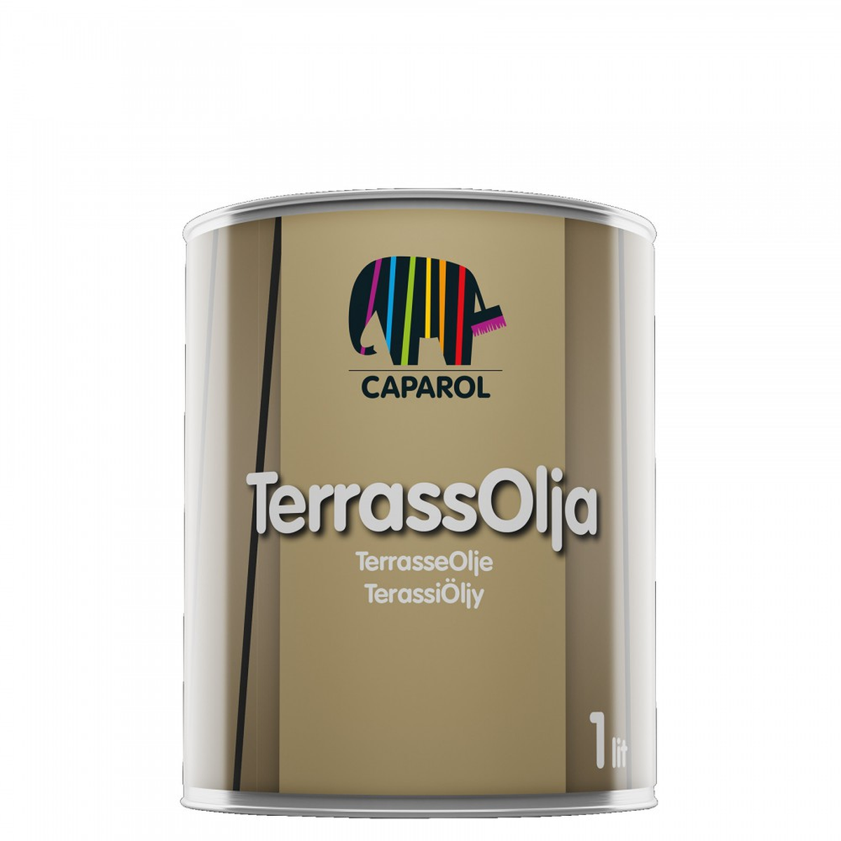 CAPAROL TERRASSOLJA 1 litro aliejus medinėms terasoms ir lauko konstrukcijoms