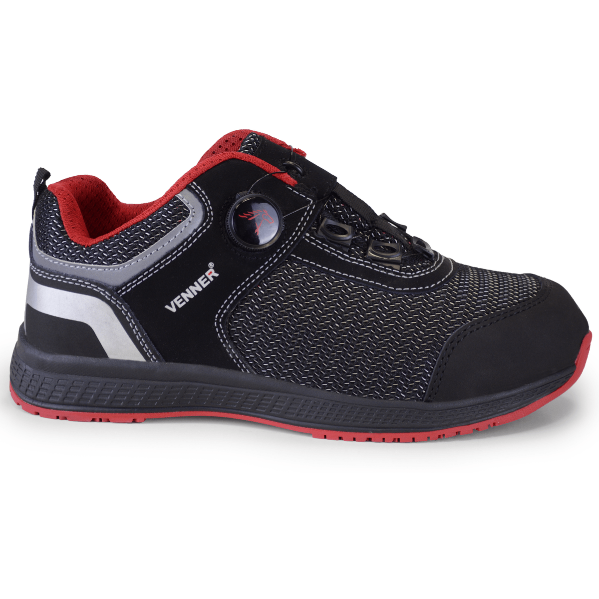 VENNER AIR ONE EVO2 darbo batai juodos raudonos spalvos