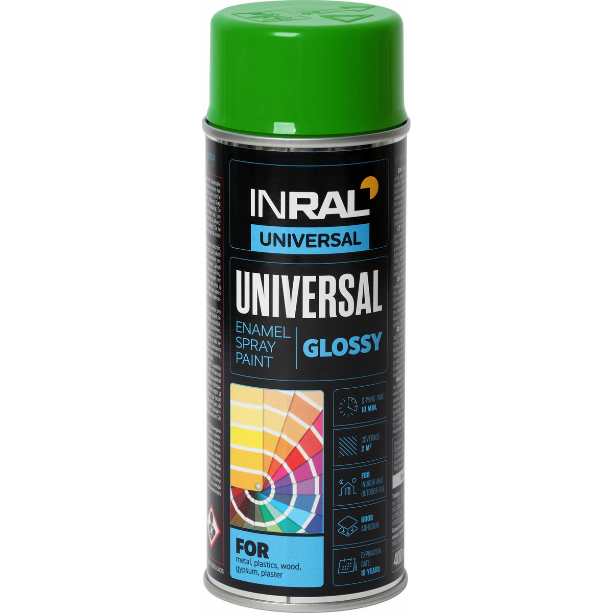 INRAL aerozoliniai dažai 400ml mėtinės žalios spalvos RAL6029 balionėlis