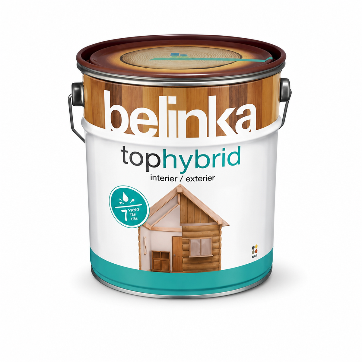 BELINKA TOPHYBRID tikmedžio spalvos dažai medienai 0.75L