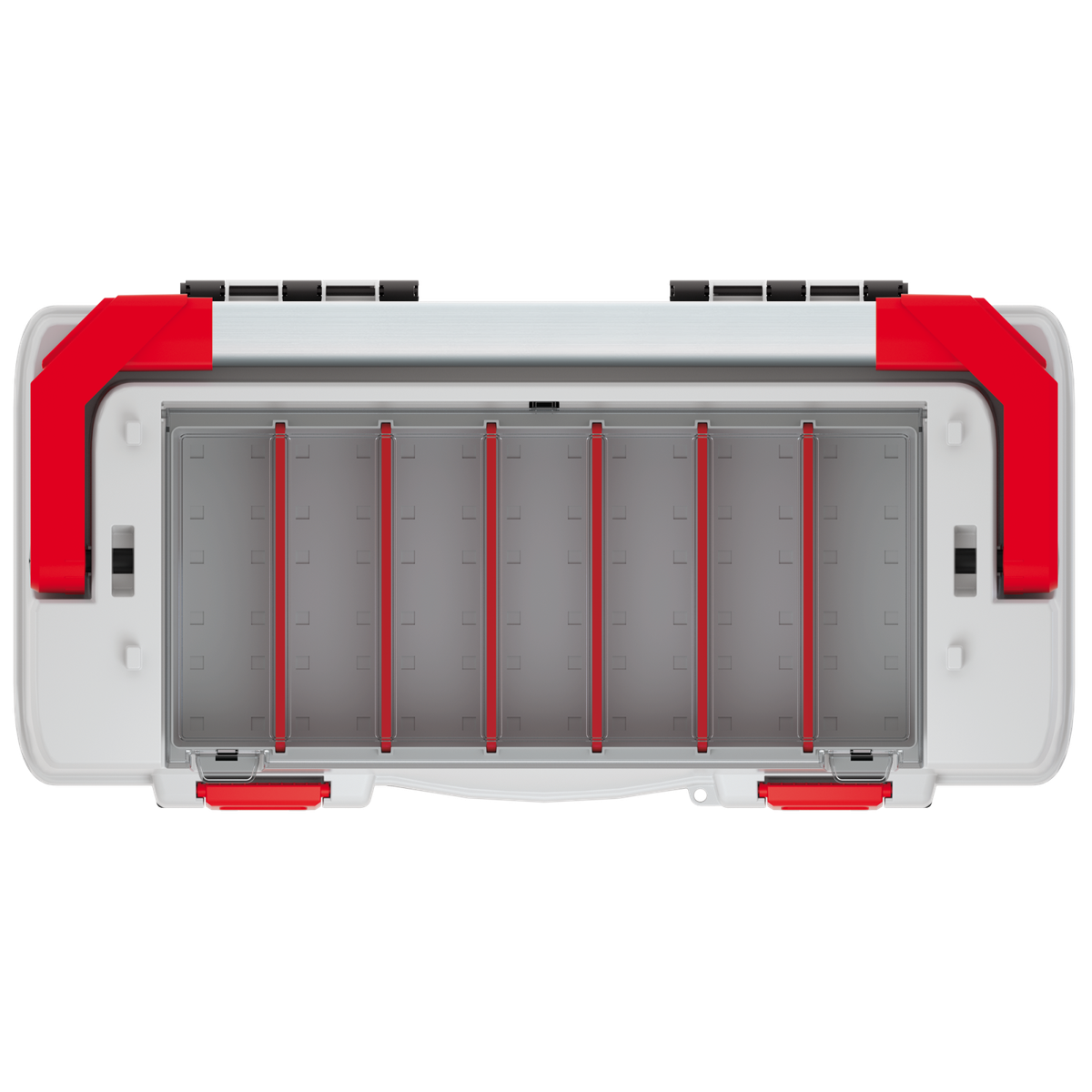 EVO 55 įrankių dėžė 548×274×286mm matmenų su ergonomine rankena