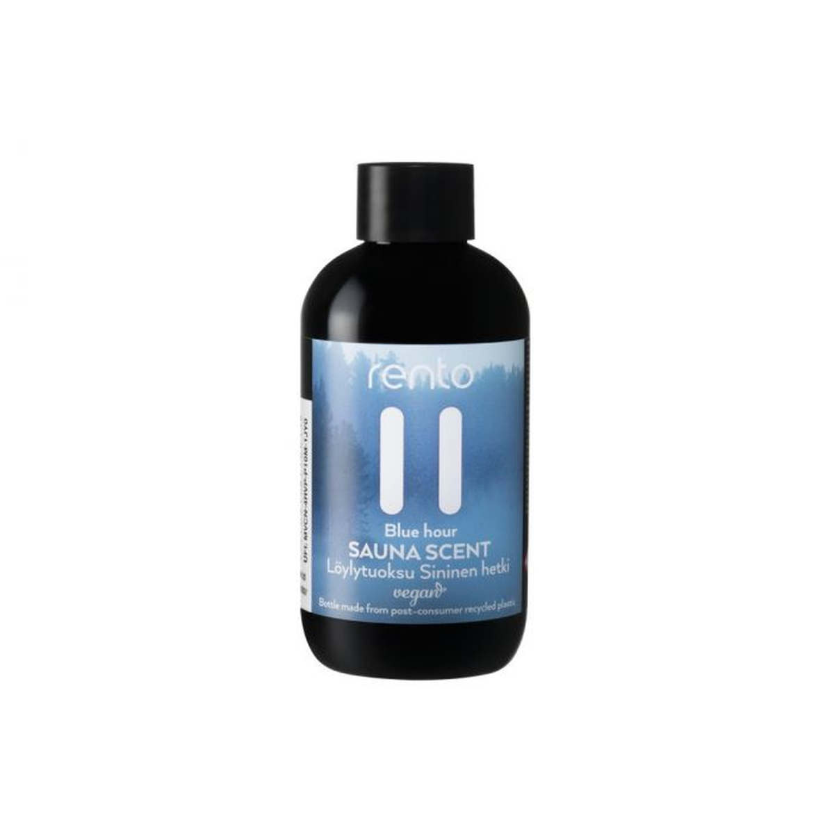 RENTO Blue Hour natūrali kvapioji pirties esencija 100ml buteliuke su eukalipto ir pušų aromatu