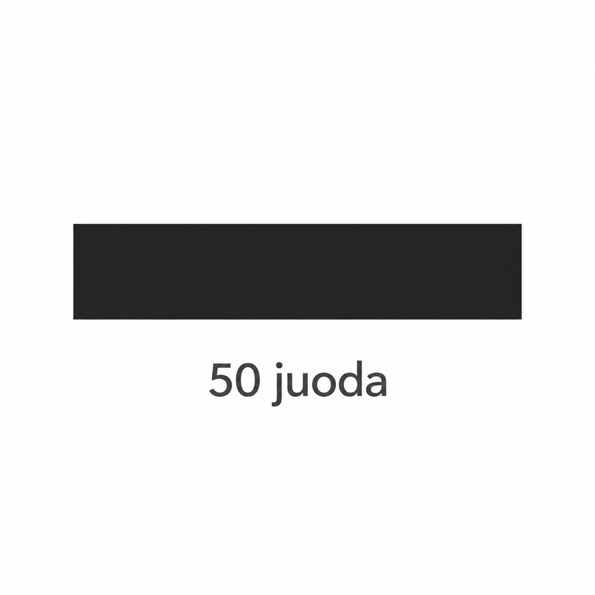 Juoda 50 spalva KIILTO glaistas keraminių plytelių siūlėms 3 kilogramai