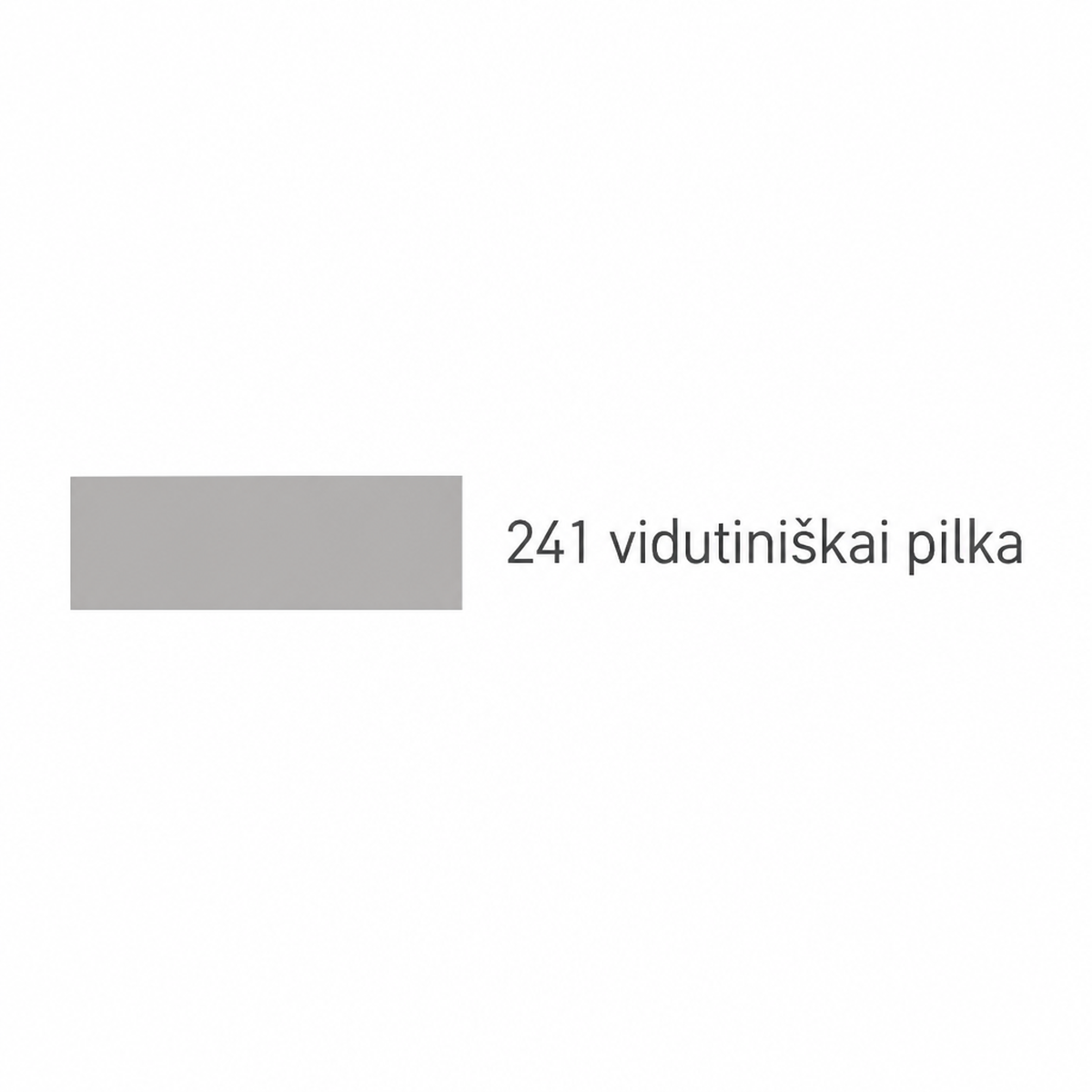 Vidutiniškai pilkos spalvos 241 glaistas grindų plytelėms