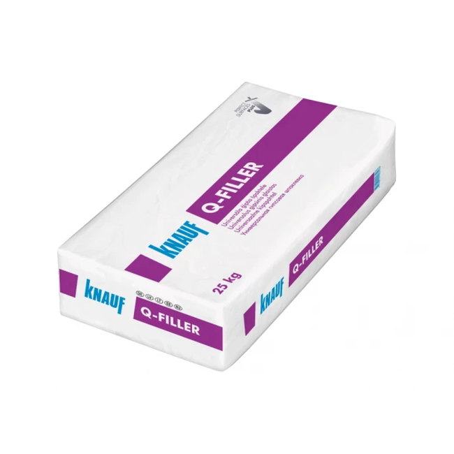 KNAUF Q FILLER gipsinis universalus glaistas 5-10-25kg pakuotė