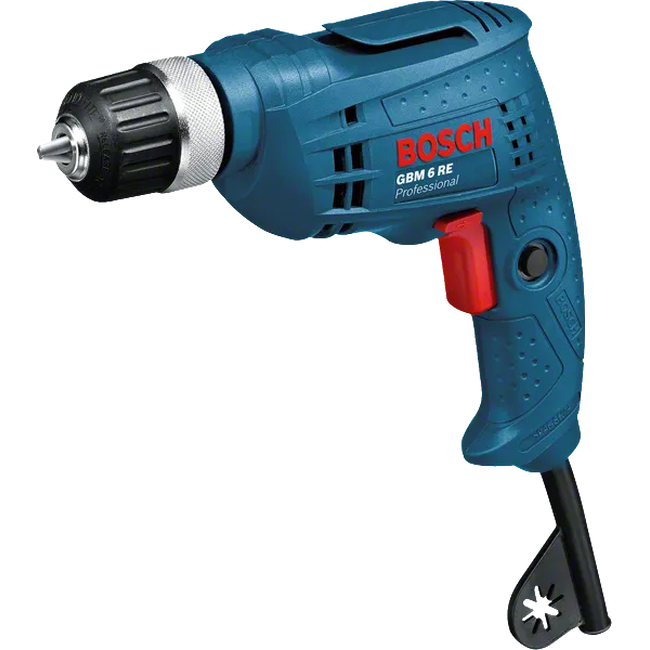 BOSCH GBM 6 RE Professional gręžtuvas 350W metalo ir medienos gręžimui