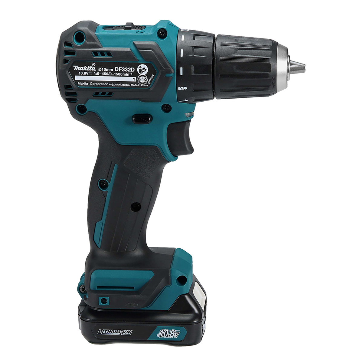 MAKITA DF332DZ suktuvas su greitai keičiama antgalių sistema
