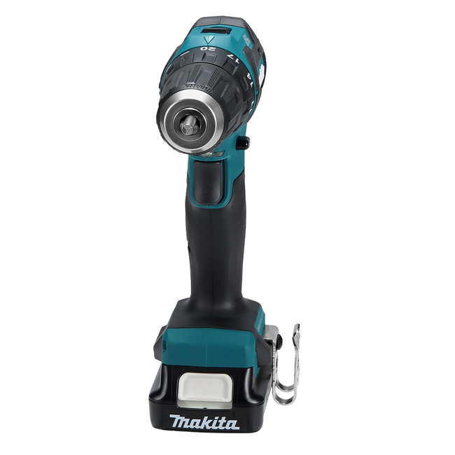 Kompaktiškas MAKITA DF332DZ suktuvas 12V su ergonomiška rankena