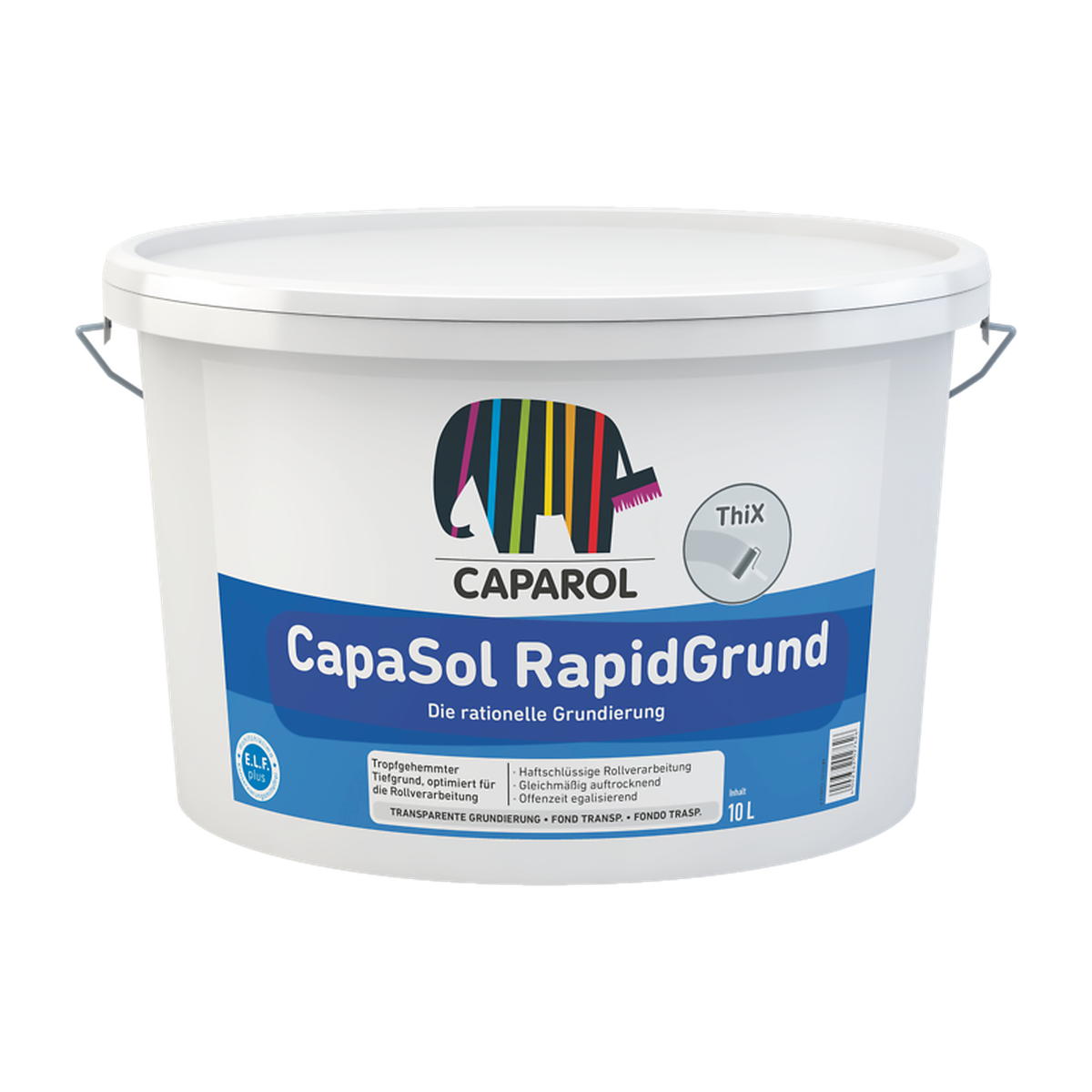 CAPAROL CAPASOL RAPIDGRUND 2.5L gruntas vidaus ir išorės paviršiams, greitai džiūstantis giluminis gruntas