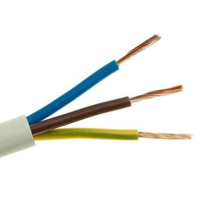 Elektros kabelis OMY 3x1.5 mm² 15 metrų su trimis gyslomis