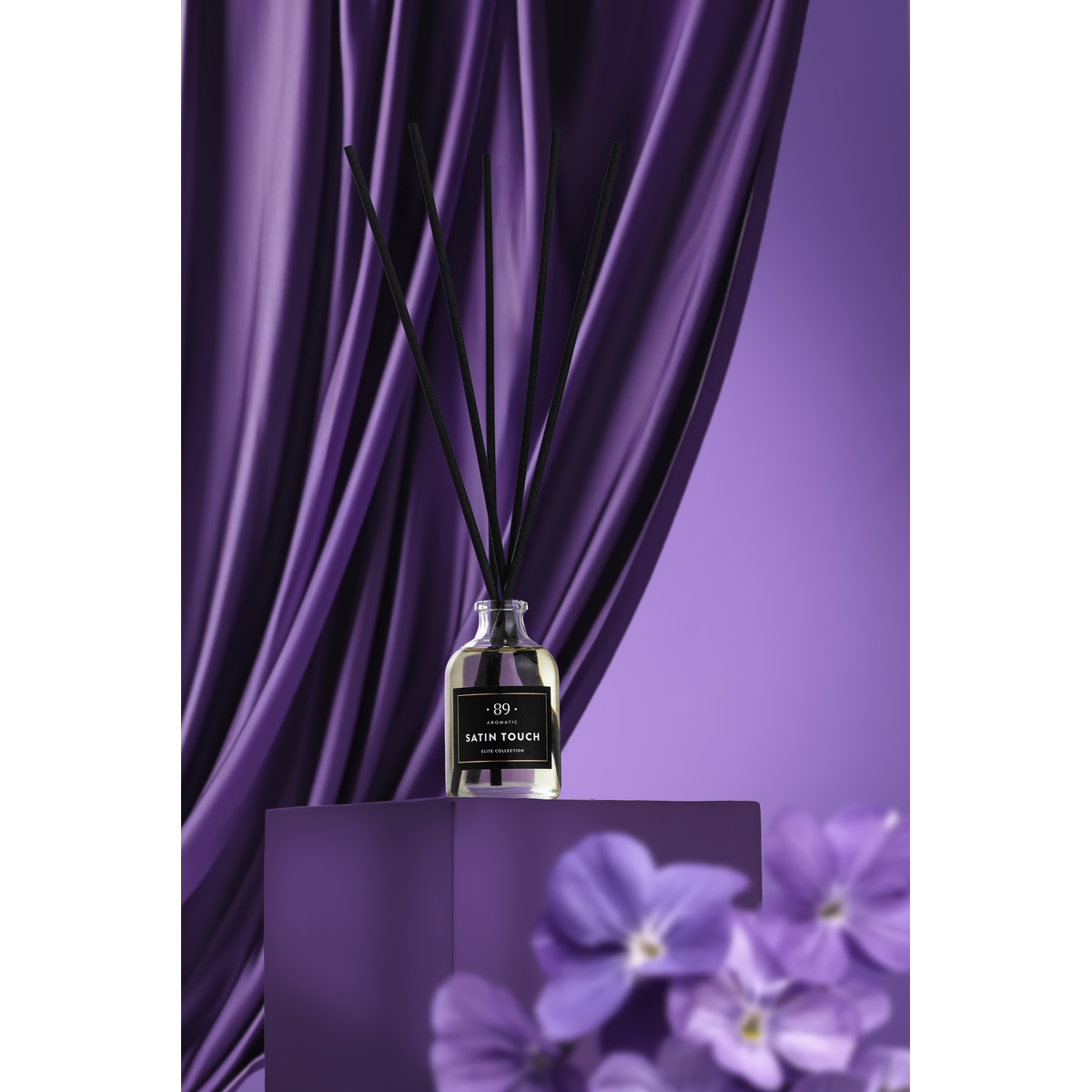 Elegantiškas Satin Touch kvapas namams su presuoto pluošto lazdelėmis