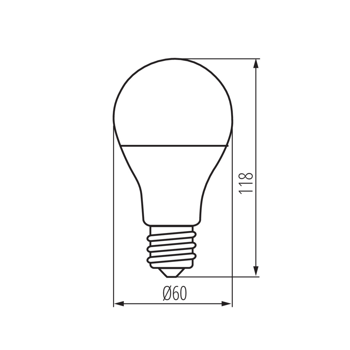 Kanlux SMART LED lemputė valdoma per programėlę su Alexa palaikymu