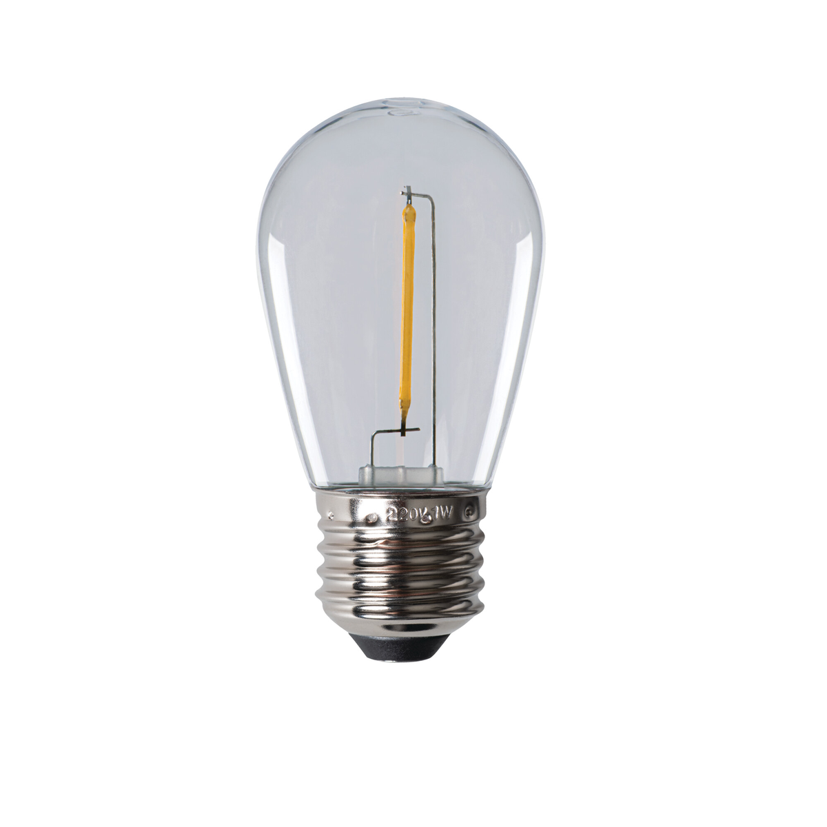 Kanlux ST45 LED 0.5W E27 nedūžtanti lemputė lauko dekorui