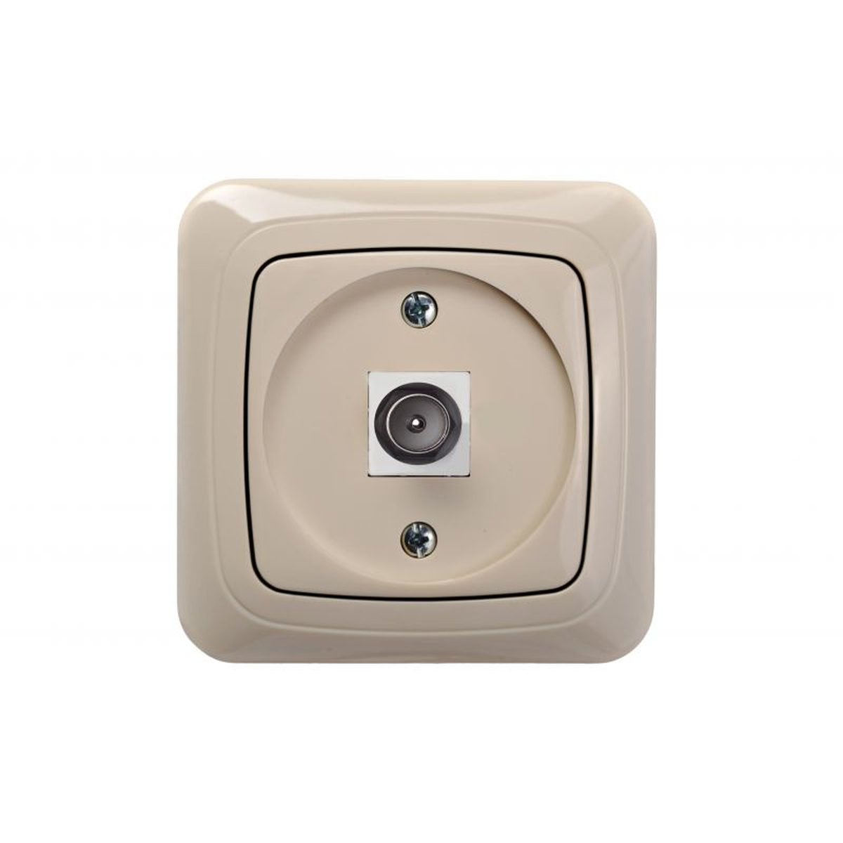 TV antenos lizdas Liregus Alfa smėlio spalvos be rėmelio ITVL-1-01.A/S