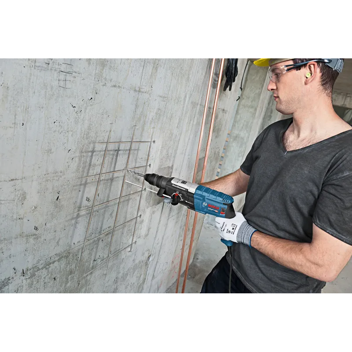 Bosch Professional perforatorius su greitai keičiamu griebtuvu