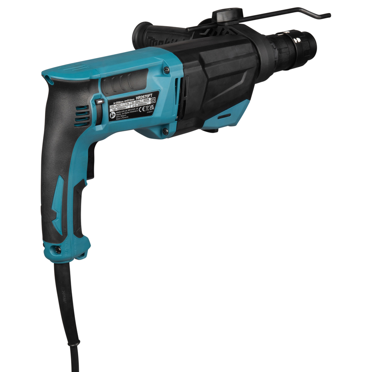 Makita 800W perforatorius su griebtuvų sistema