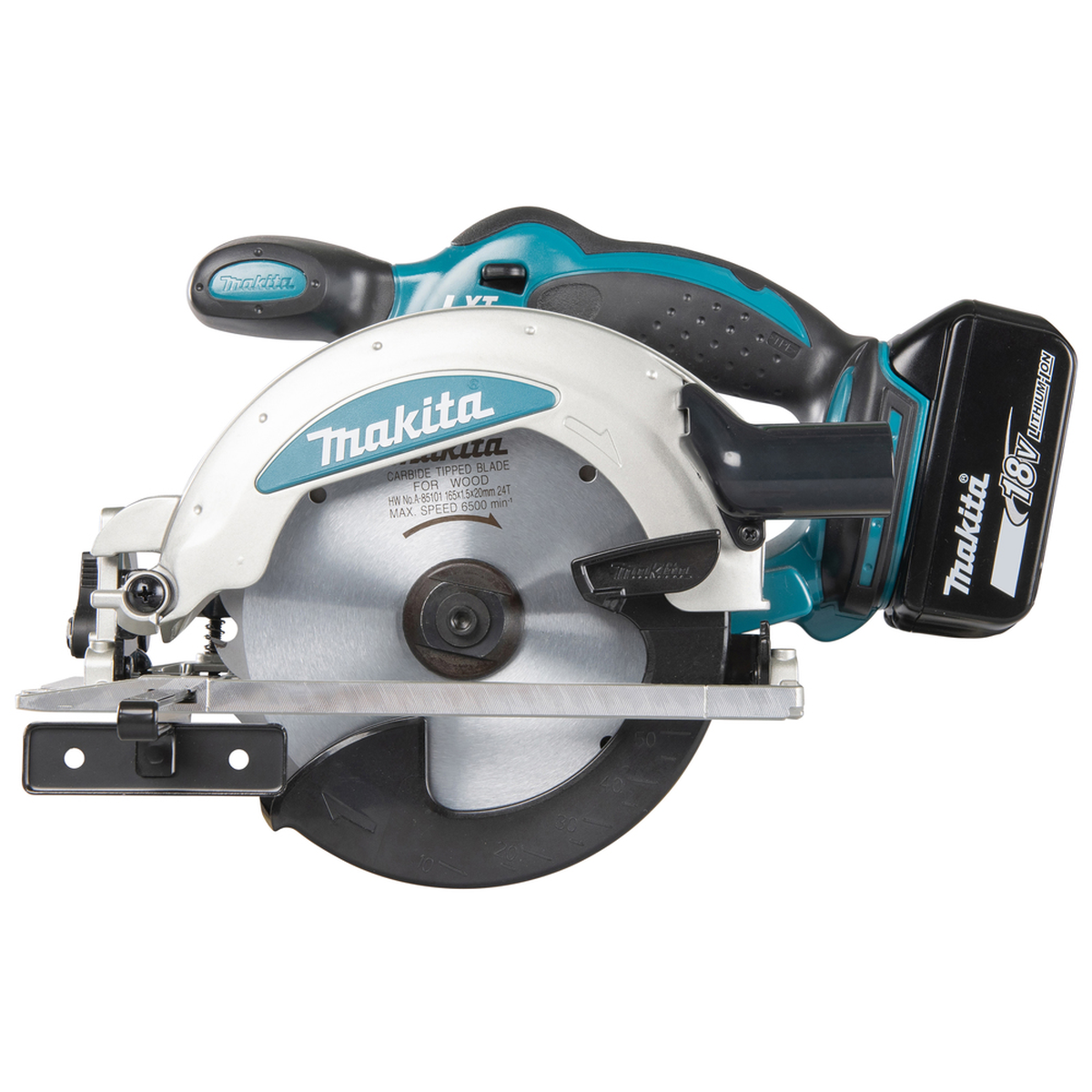 Makita pjūklas su LED darbiniu apšvietimu