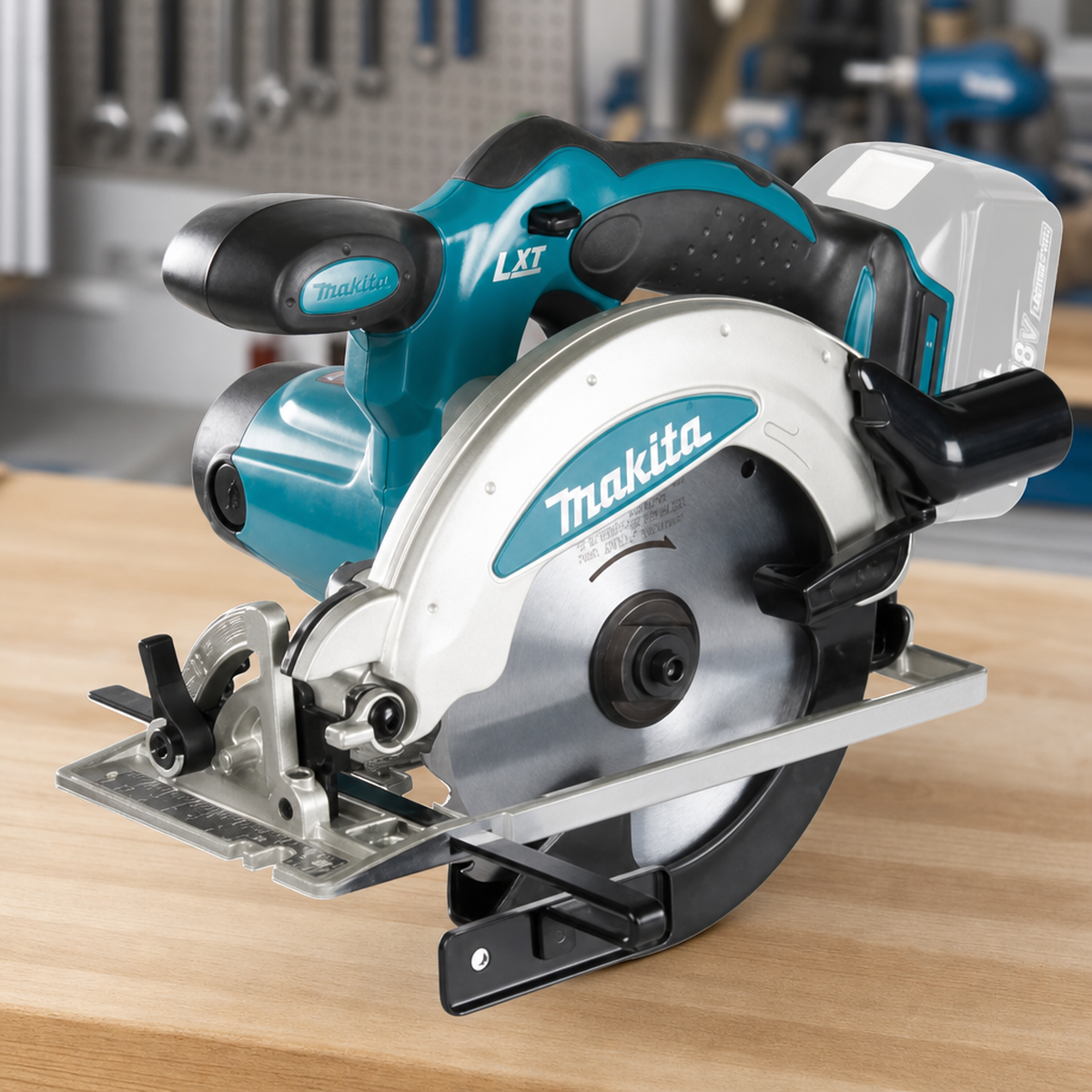 Makita DSS610Z akumuliatorinis diskinis pjūklas 18V