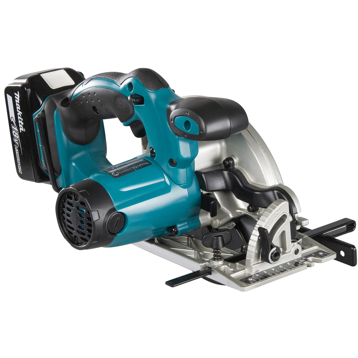 Makita 18V pjūklas su akumuliatoriaus apsauga