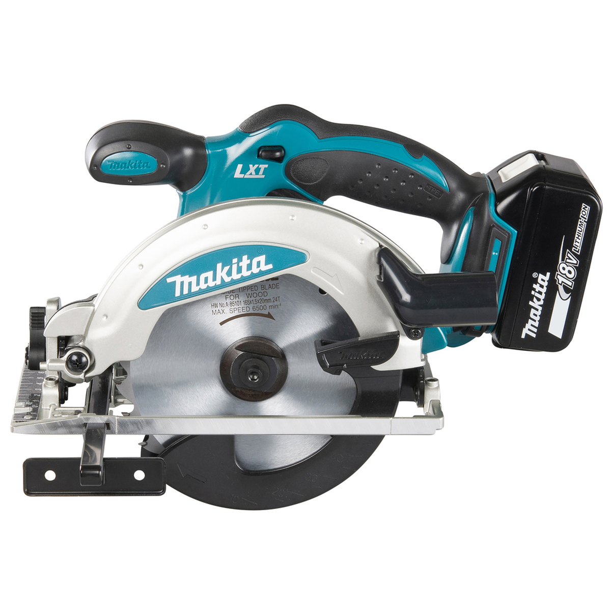 Diskinio pjūklo Makita DSS610Z 57mm pjovimo gylis
