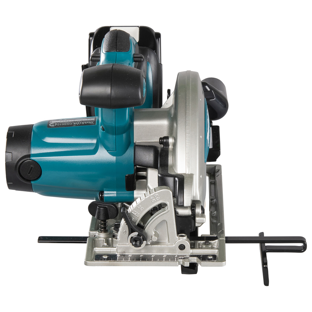 Makita DSS610Z pjūklas su ergonomine gumuota rankena