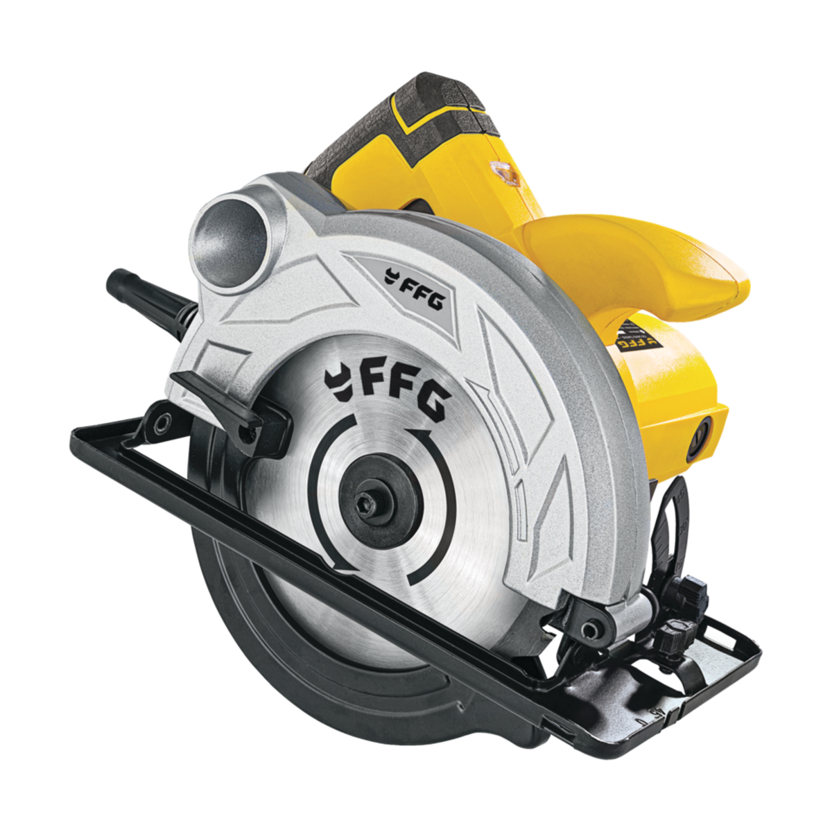 FF GROUP CS 55/1200 PLUS diskinis pjūklas 165mm su galingiu 1200W varikliu medienos pjovimui