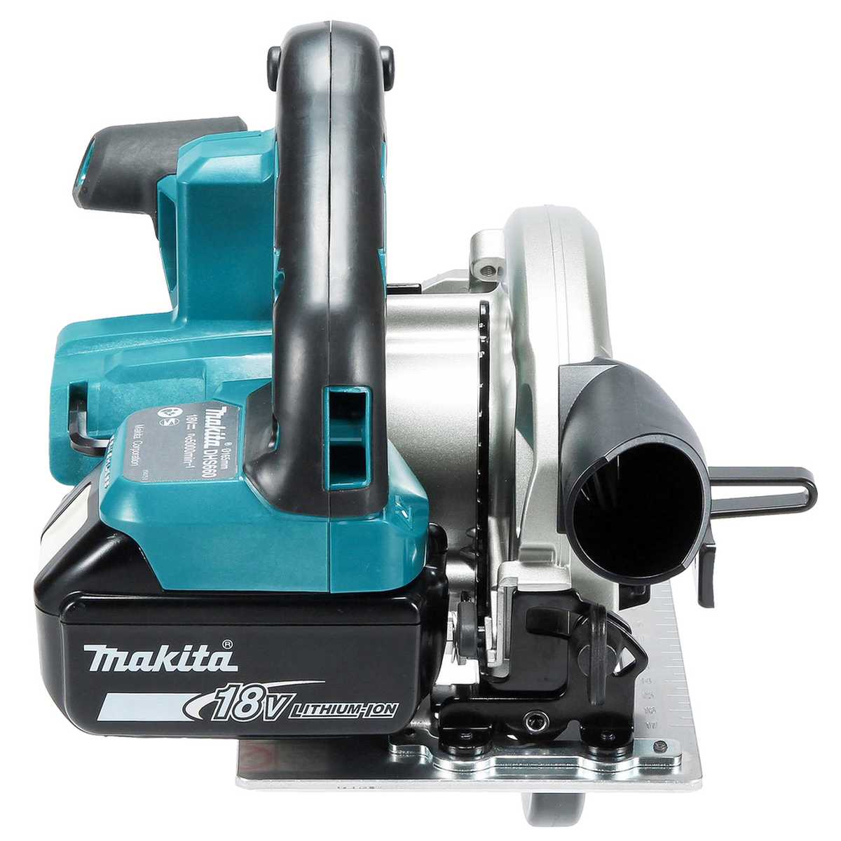 MAKITA DHS660Z elektroninis stabdys ir apsaugos sistema