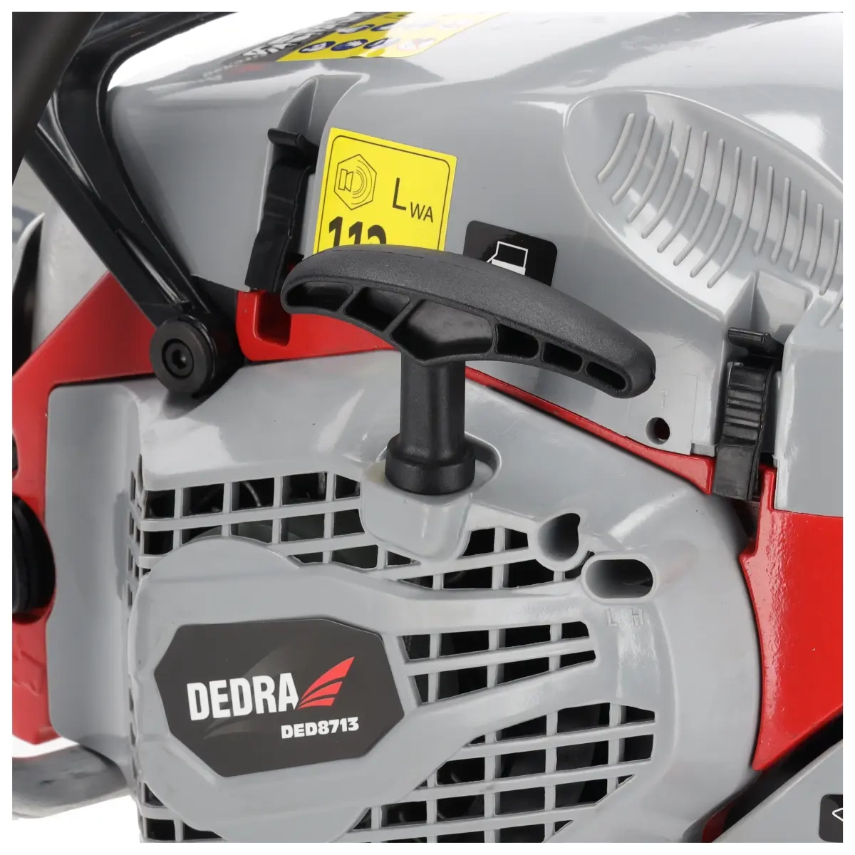 DEDRA DED8713 pjūklas su galingiu 65cm³ benzininiu varikliu