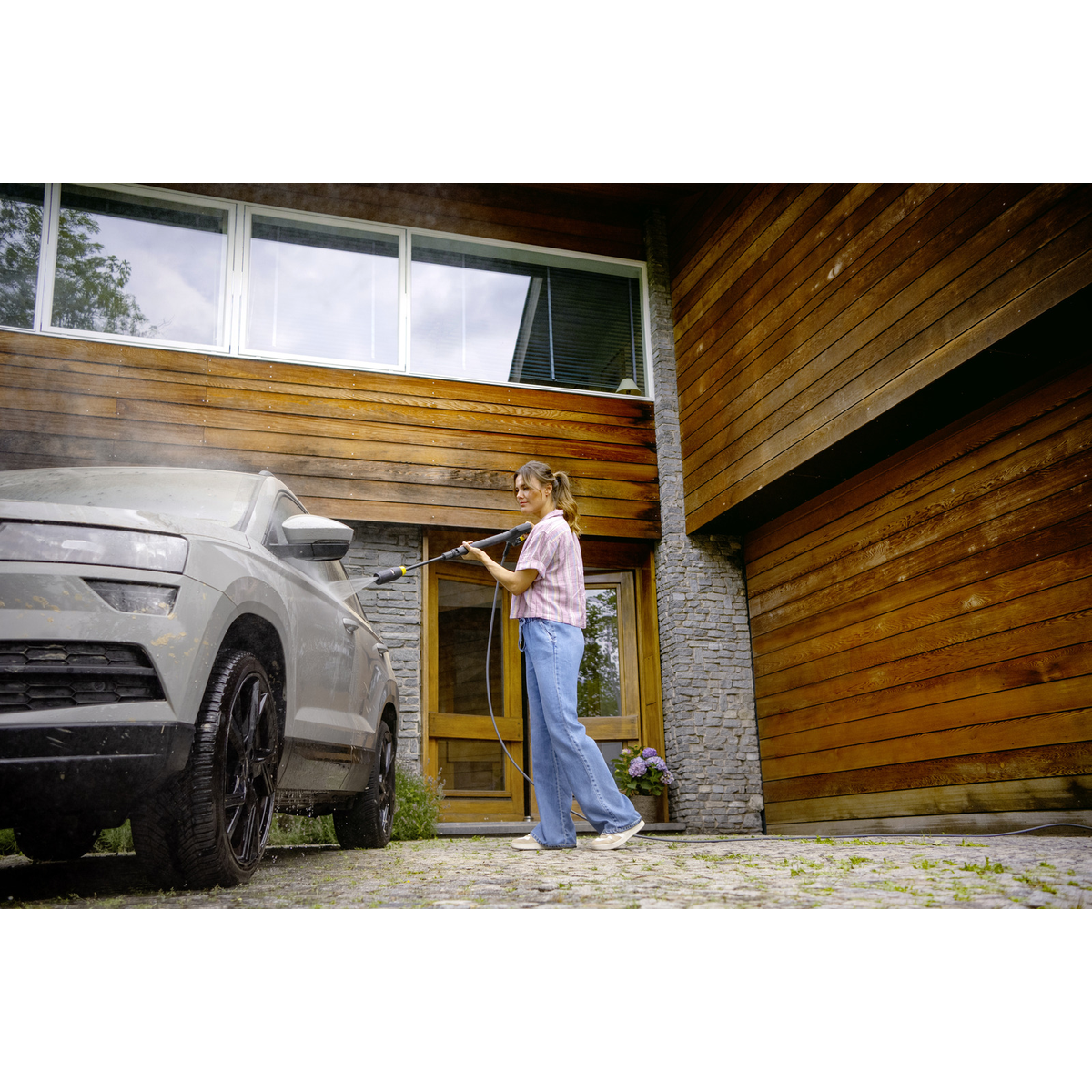 KARCHER K 5 automobilio valymo rinkinys su šampūnu