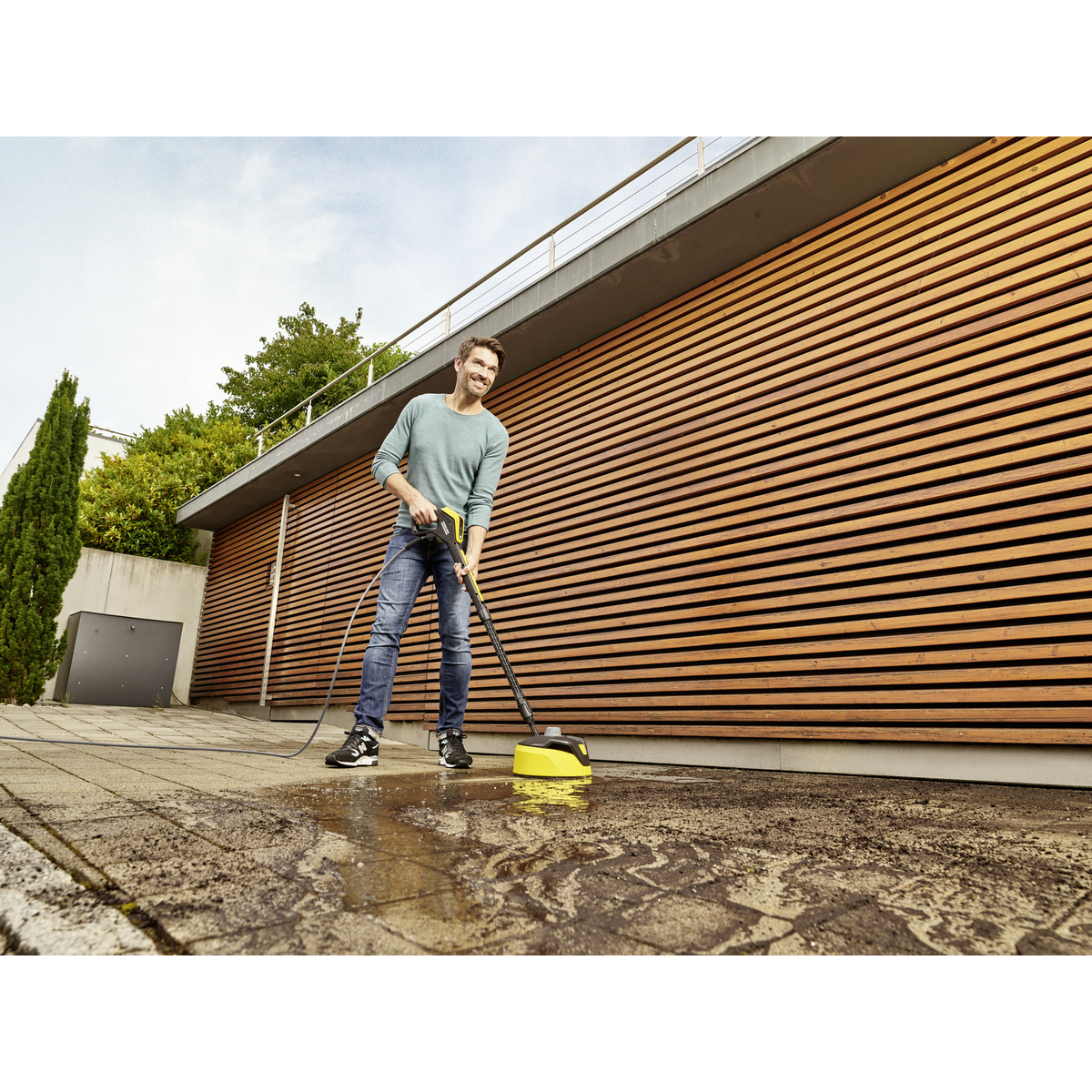 Plug'n'Clean valymo priemonių sistema KARCHER plovykloje
