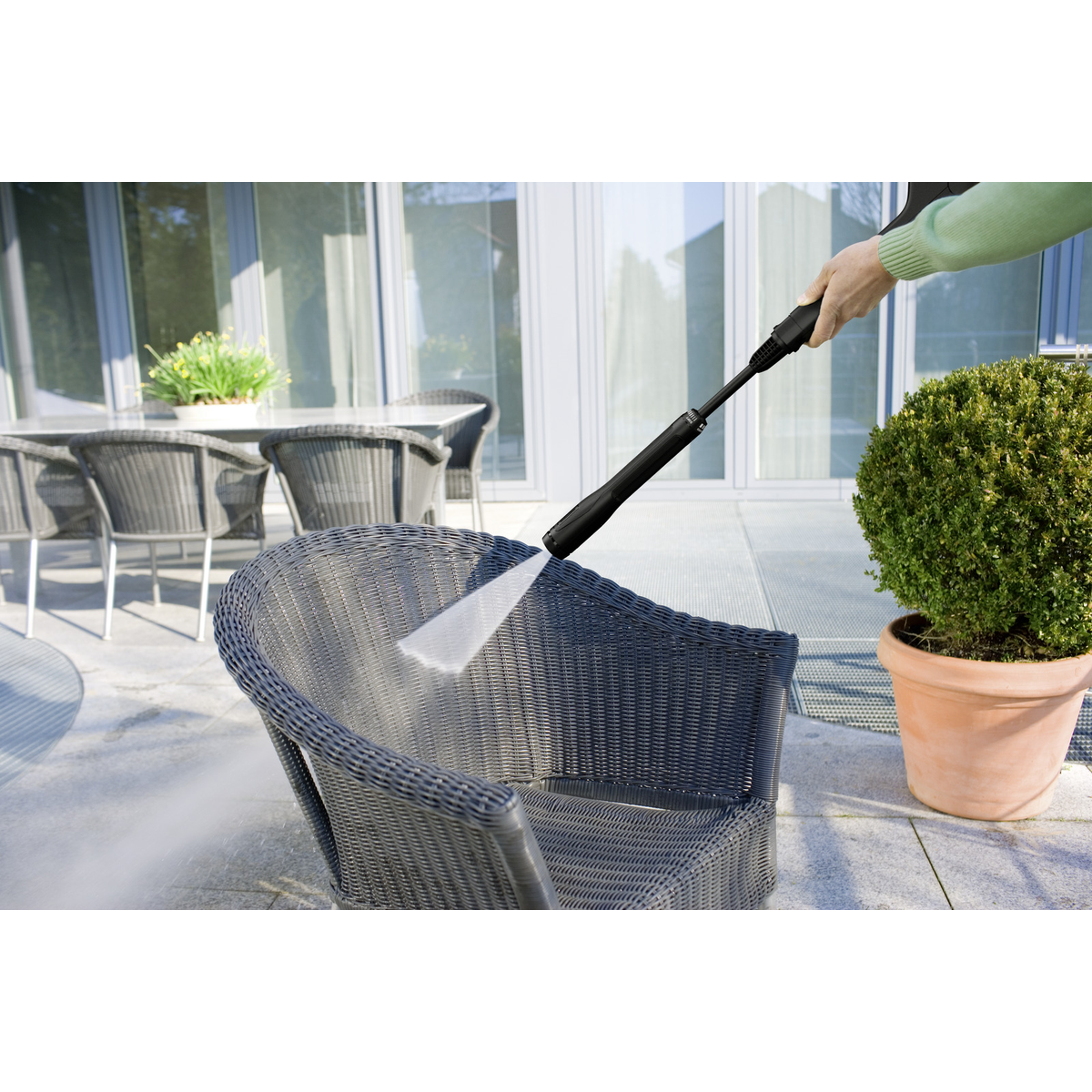 Karcher K6 plovykla 3kW galios su 10m žarna ir pistoletu