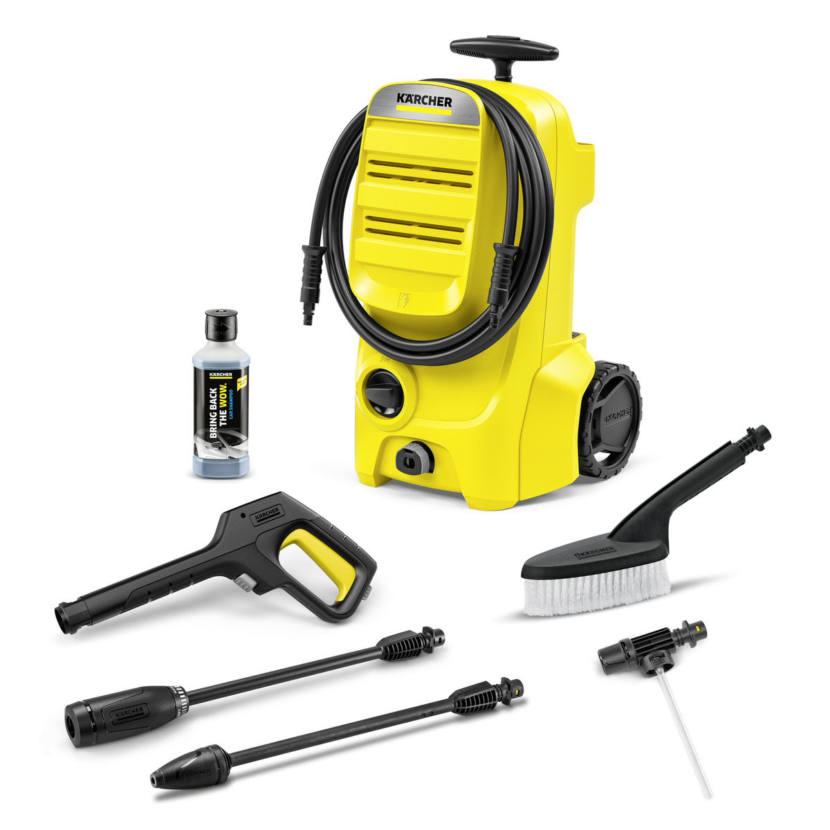 Karcher K3 Classic Car aukšto slėgio plovykla su teleskopine rankena