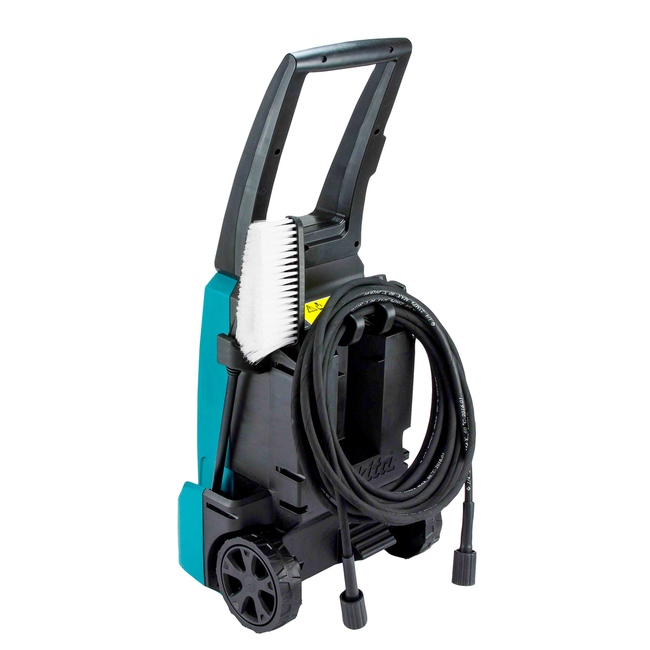 MAKITA HW1200 plovykla su aukšto slėgio žarna ir purškimo antgaliu
