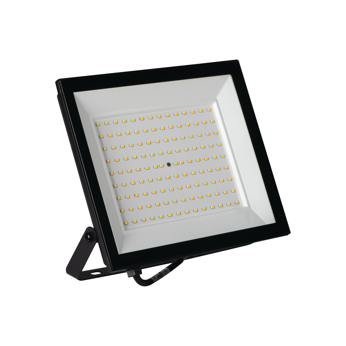 LED prožektorius MILEDO GRUN 100W juodas korpusas IP65 lauko apšvietimui