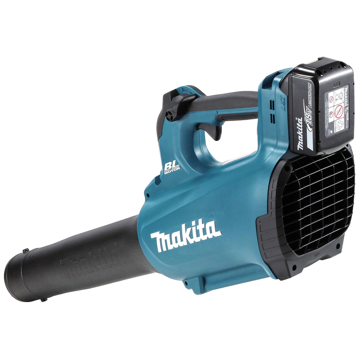 MAKITA DUB184RT pūstuvas su 5.0Ah BL1850B akumuliatoriumi
