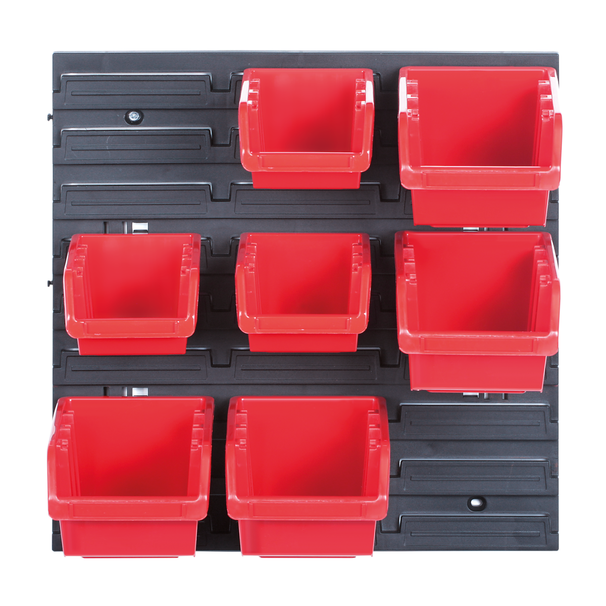 KISTENBERG ORDERLINE KOR5-S411 rinkinys su 7 organizavimo dėžutėmis ir sienine lenta
