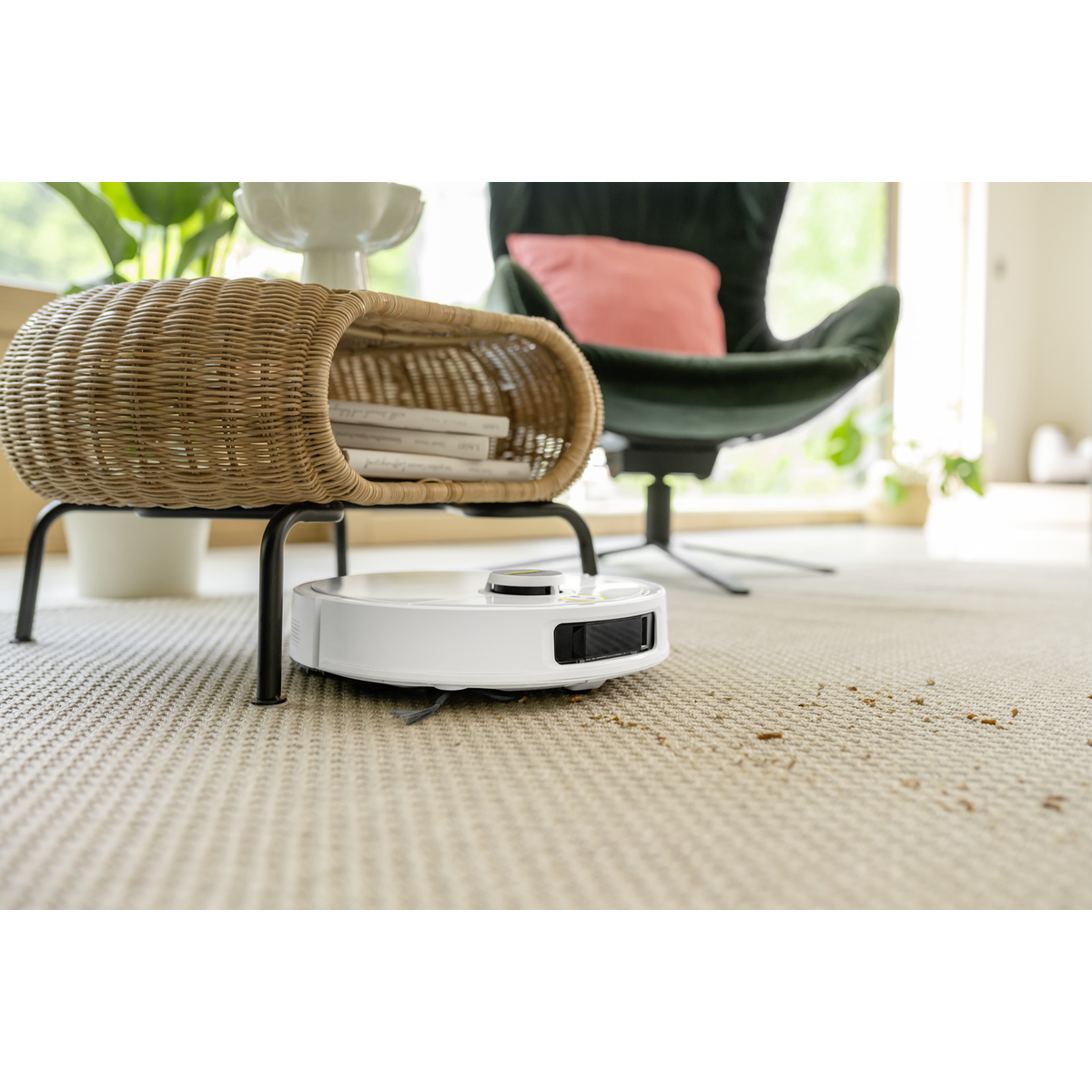 KÄRCHER robotas su app valdymu ir WLAN jungtimi