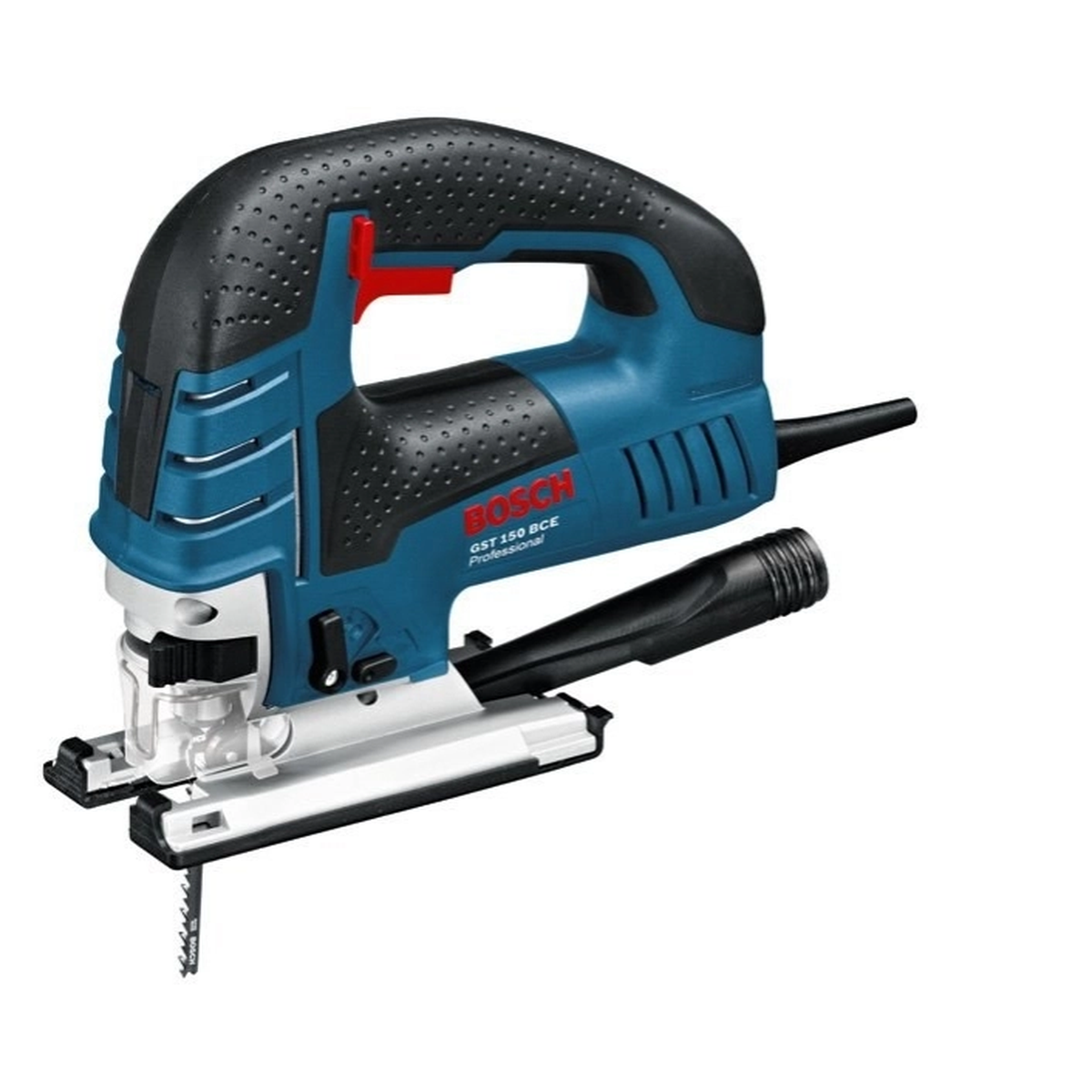 Bosch GST 150 BCE Professional siaurapjūklis su lenkta rankena ir reguliuojamu greičiu