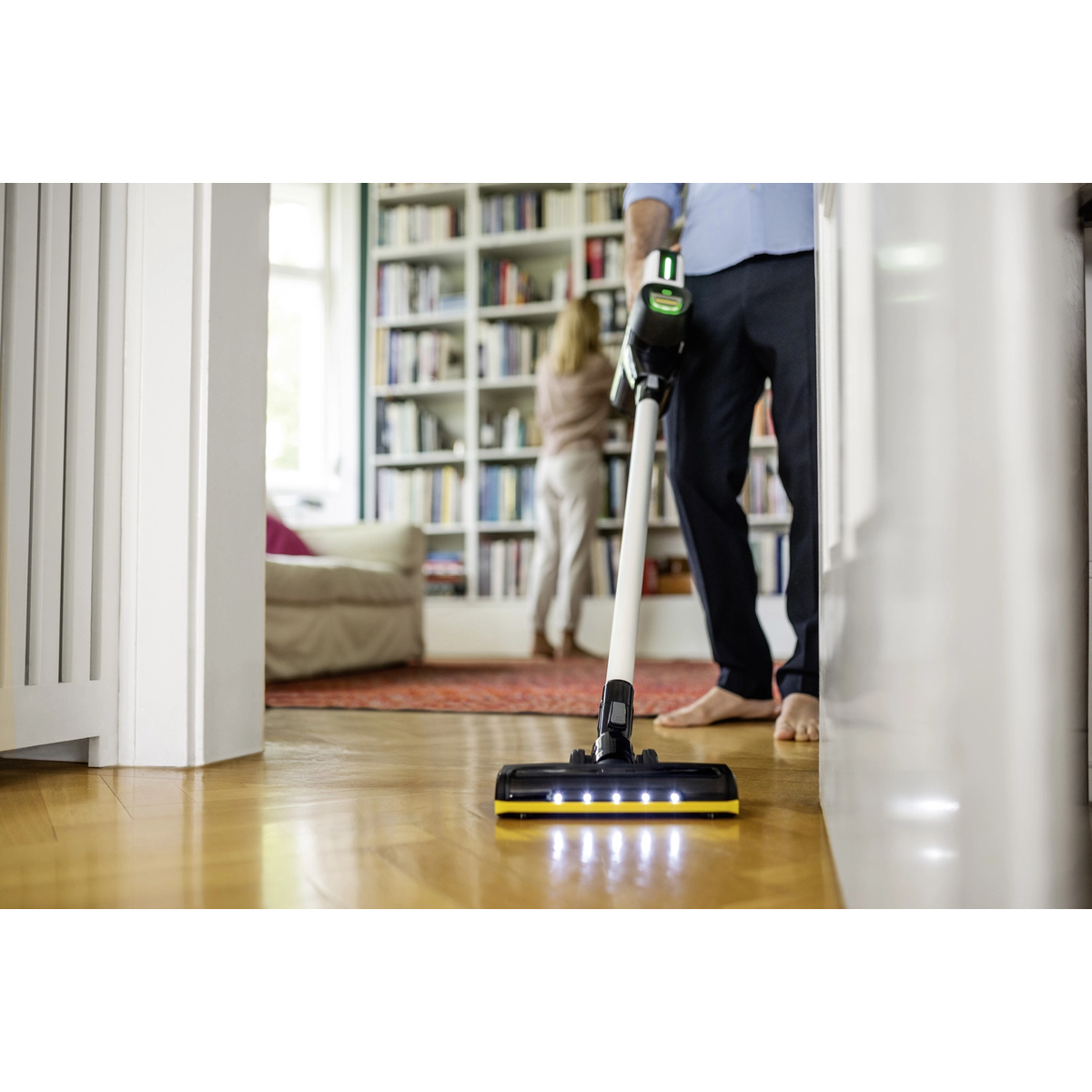 Karcher VC7 dulkių siurblio filtravimo sistema ir dulkių konteineris
