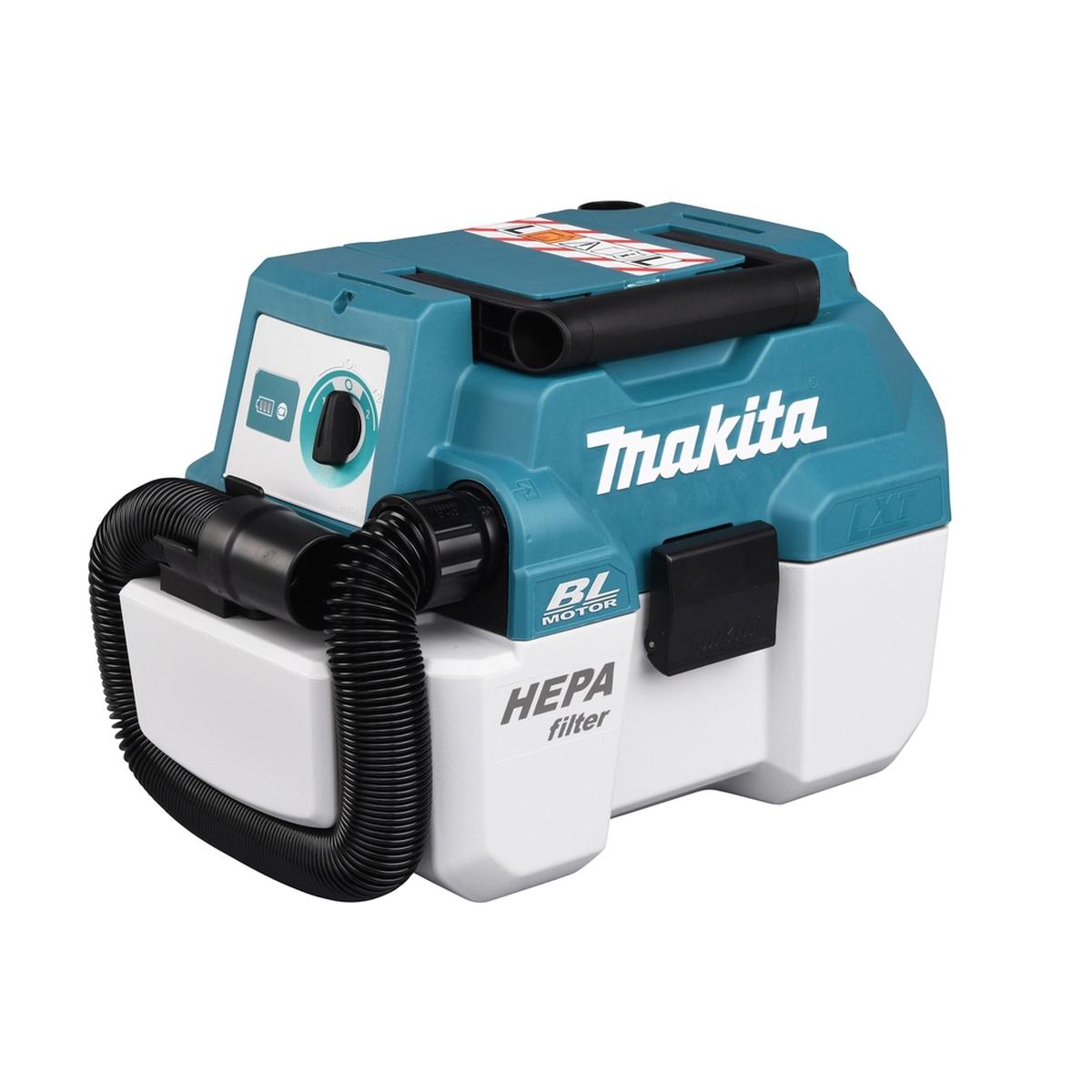 Makita DVC750LZ 18V dulkių siurblys su šlapio ir sauso siurbimo funkcijomis