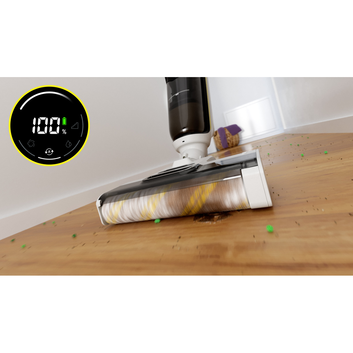 KARCHER FCV4 Dynamic Control purvo jutiklio sistema veikime