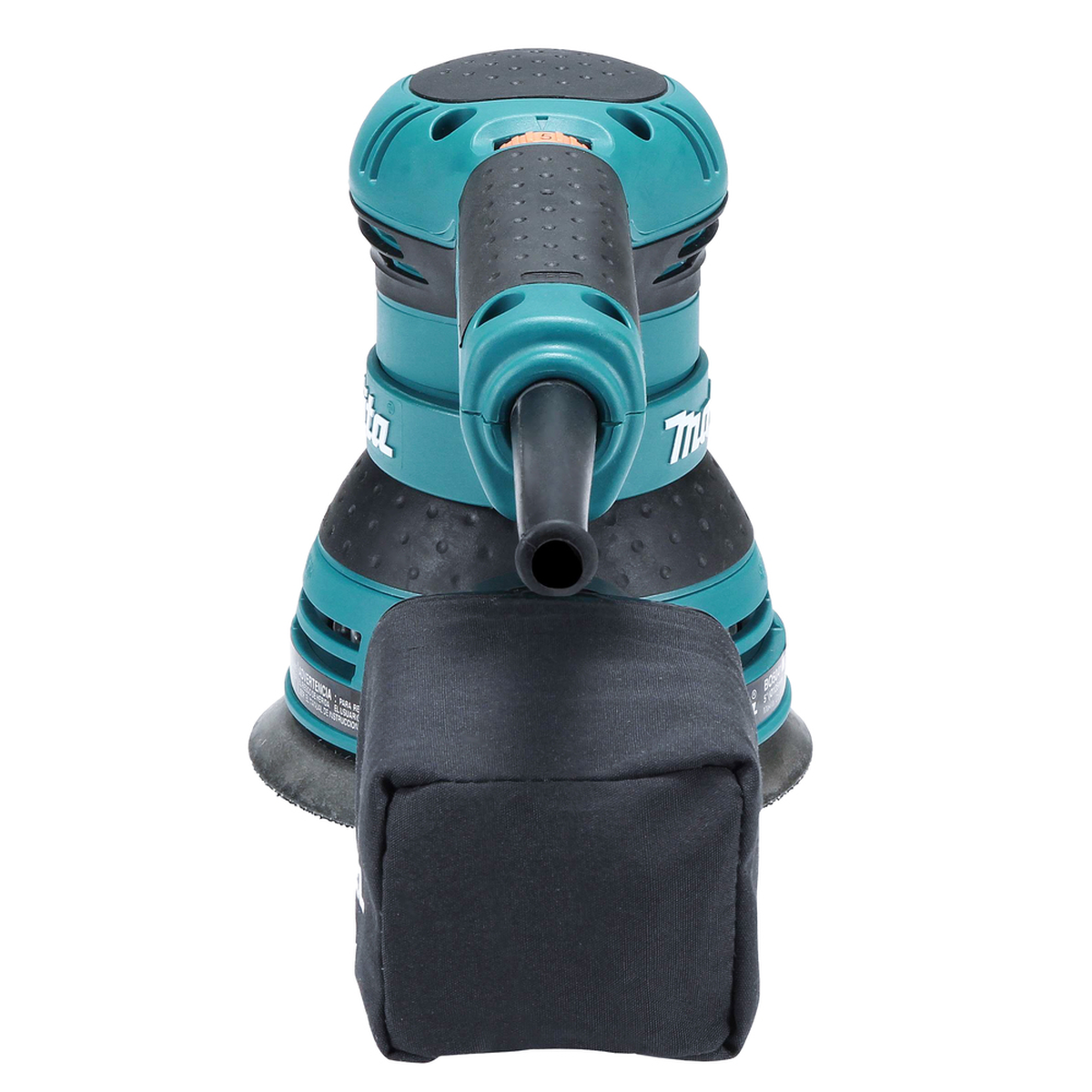 Makita BO5041 gumuota neslystanti rankena ir 360 laipsnių pasukimas