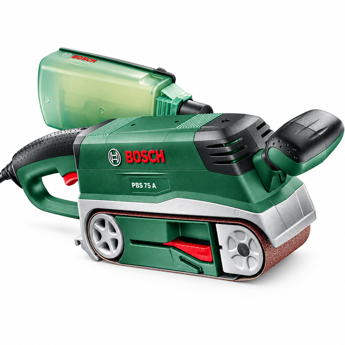 Bosch PBS 75 A šlifuoklis su automatine juostos centravimo sistema