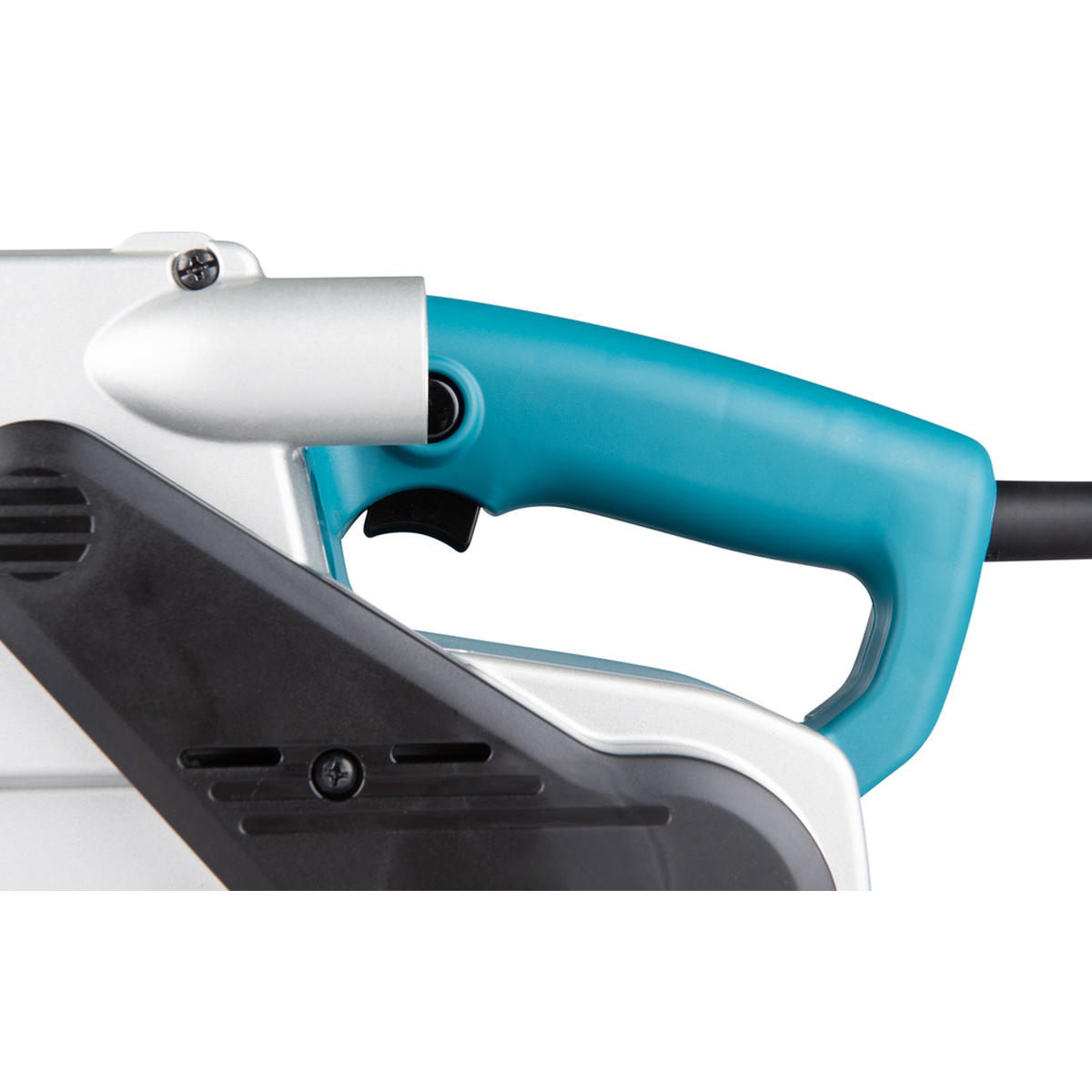 Makita 9404J komplektacija su įdėklu lagaminui