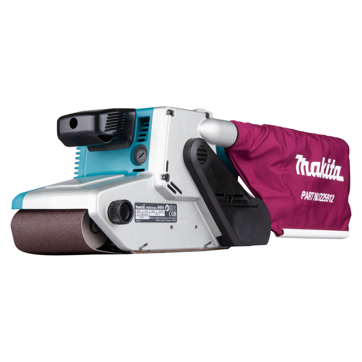 Makita 9404J šlifuoklis su medžiaginiu dulkių maišu